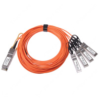 Arista Networks QSFP-4X10G-AOC-25M Compatible 40G AOC QSFP+ to 4xSFP+ Active 25M (98.4ft) 850nm Active Optical Cables